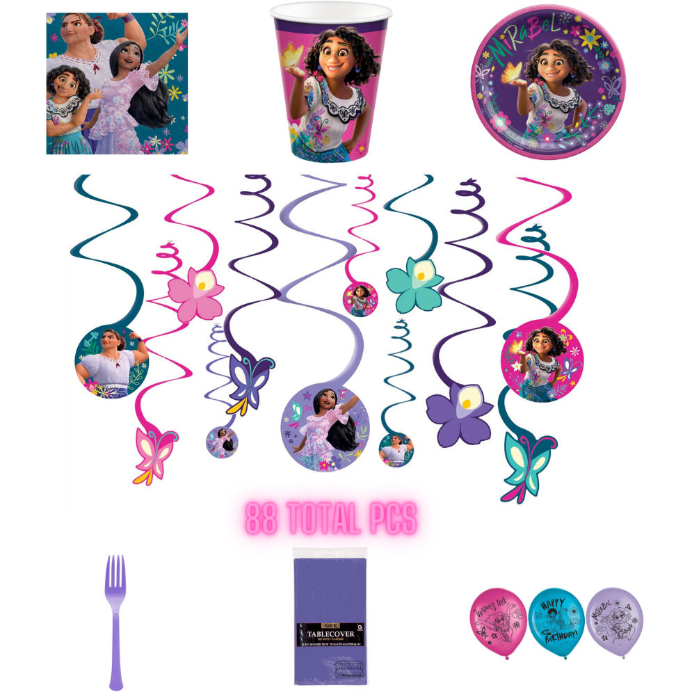 Ultimate Party Superstore BIRTHDAY: KITS Encanto Birthday Party Kit - 16 Person