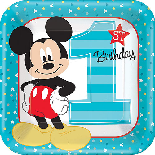 1st Birthday Mickey Mouse