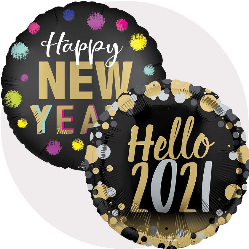 New Years Balloons