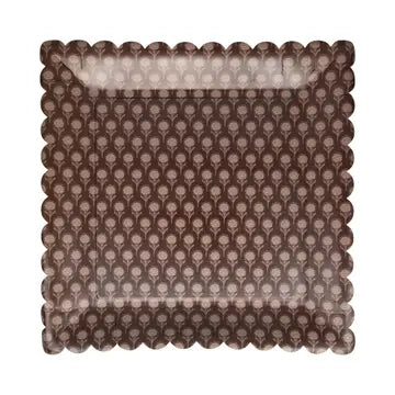 Give Thanks Dark Floral 10" Paper Plate