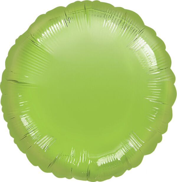 G009 17" Lime Green Round