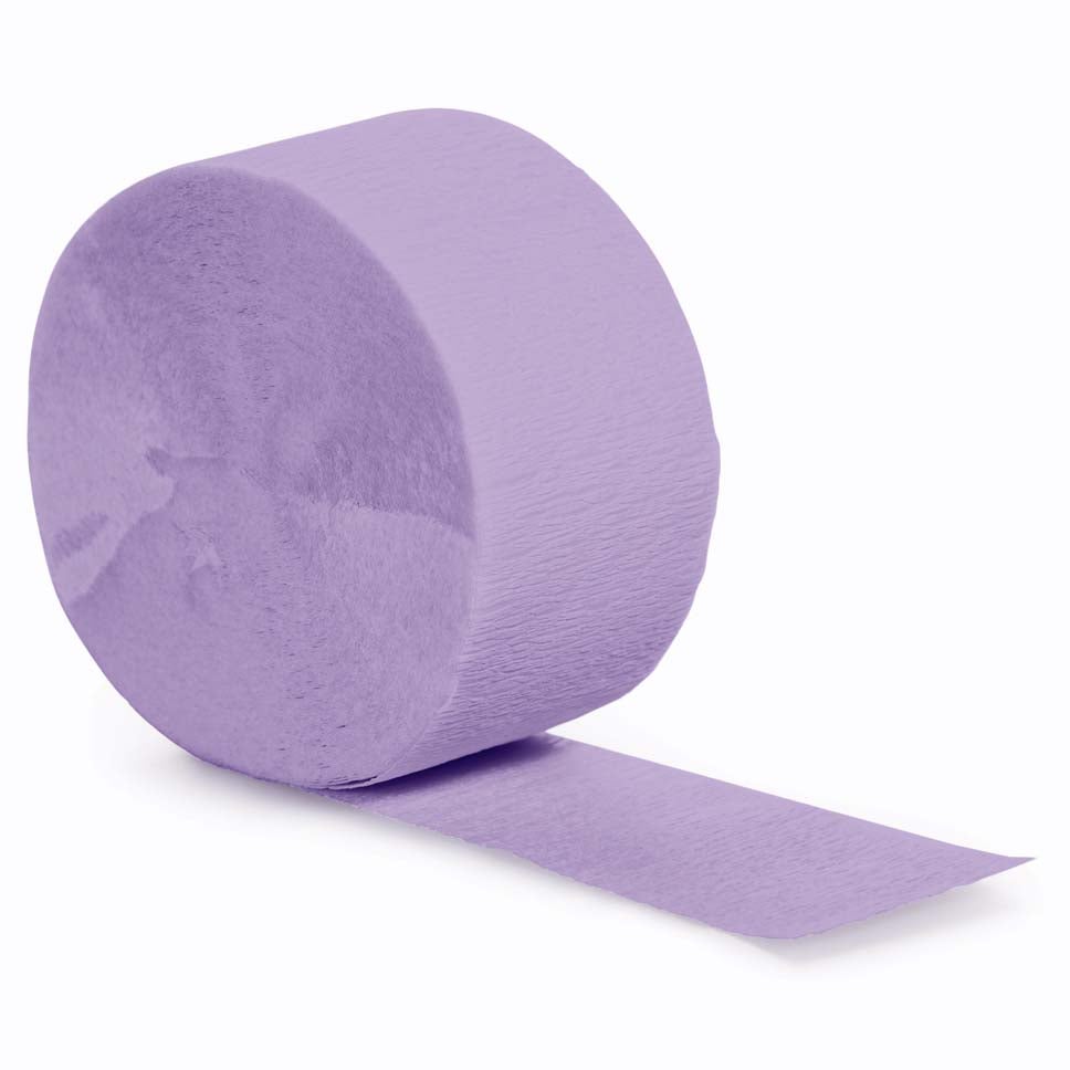 Crepe Streamer - Luscious Lavender