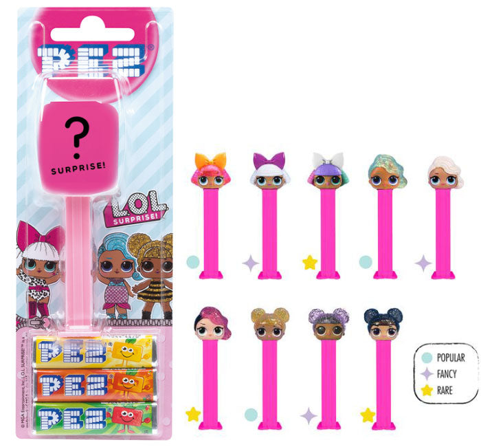 PEZ BLISTER PACK - LOL SURPRISE