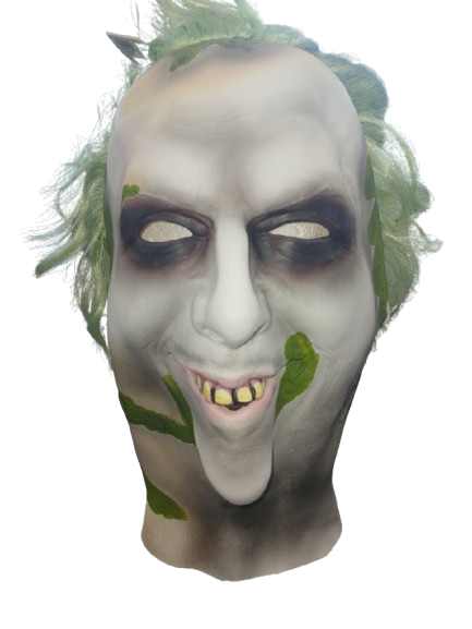 Beetlejuice Overhead Latex Mask