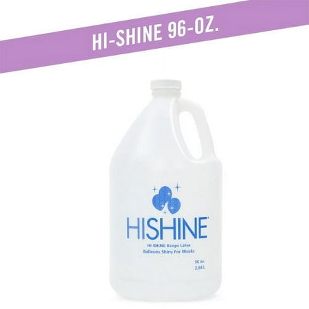 Hi-Shine - 96 Ounce Refill Bottle - Party Decorations Supplies Latex Balloon Shining Spray