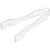 Clear PET Plastic Mini Tongs, 1 Count