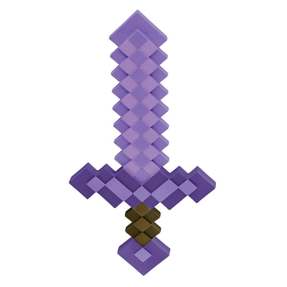 Minecraft Sword - Enchanted Purple