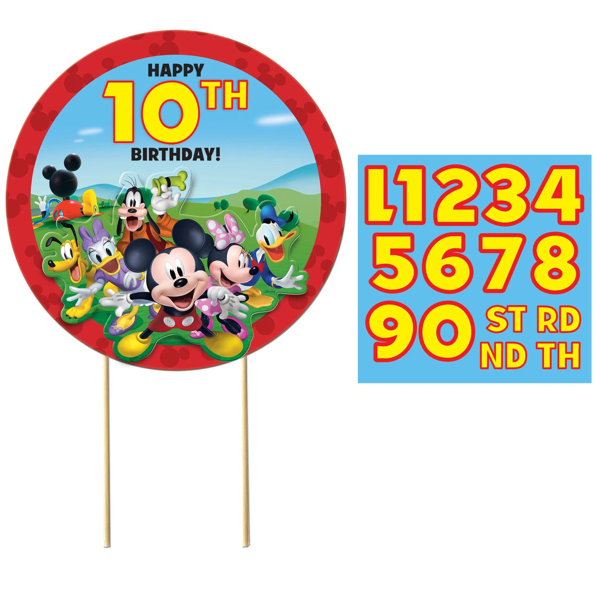 Mickey Mouse Club House Deluxe Cake Topper