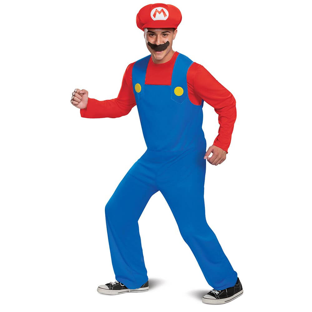 Mario Classic Adult Costume