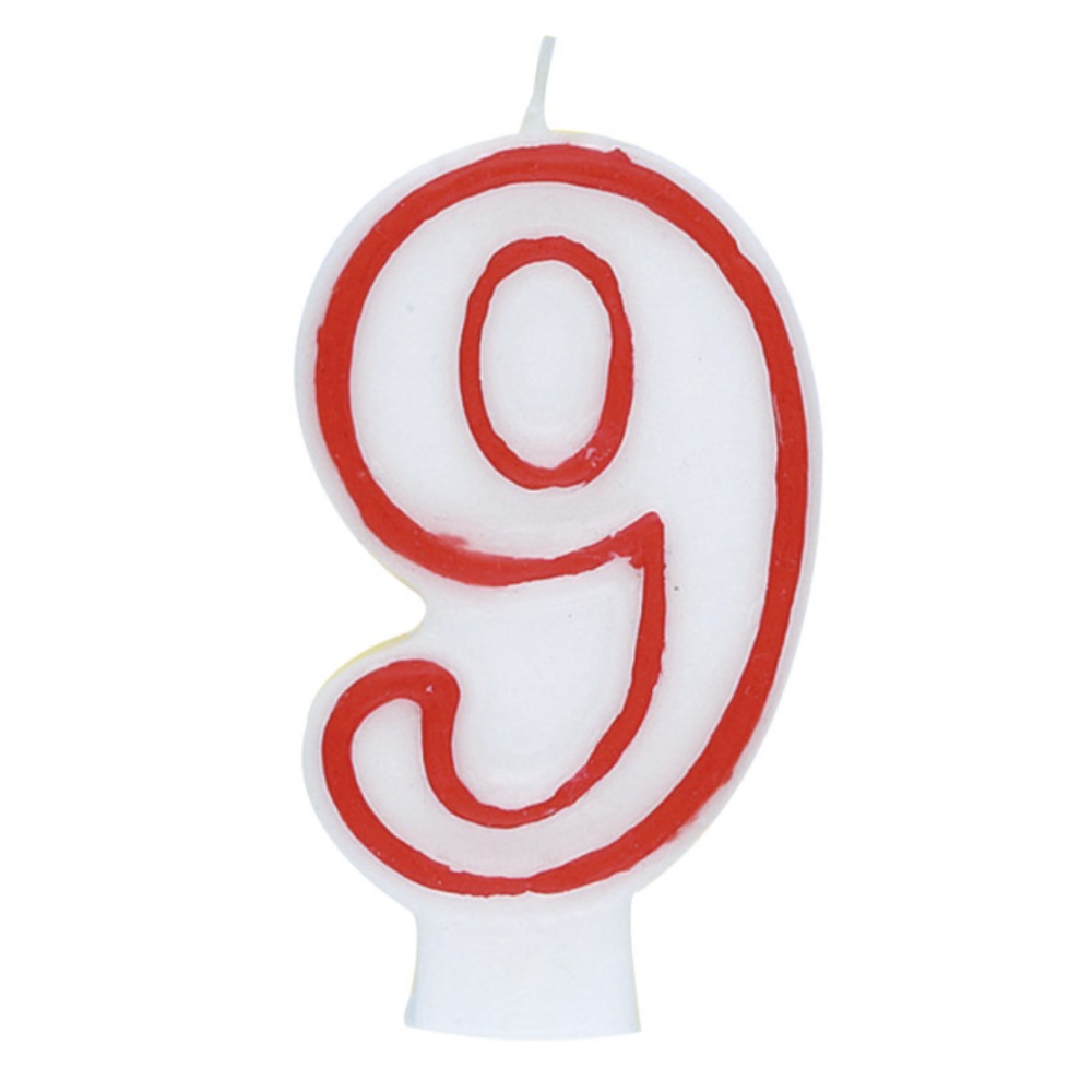 Numbers Deluxe Birthday Candle