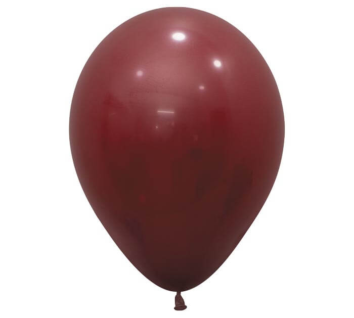 11" deluxe merlot balloon