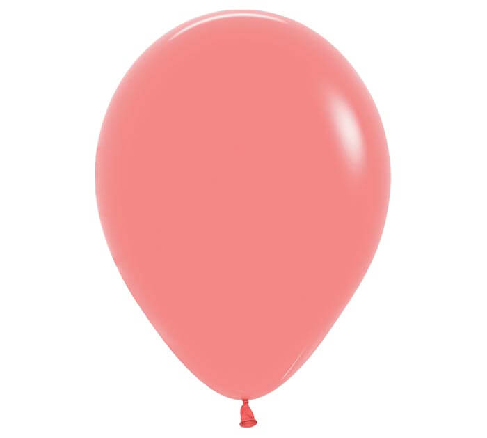 11" deluxe tropical coral balloon