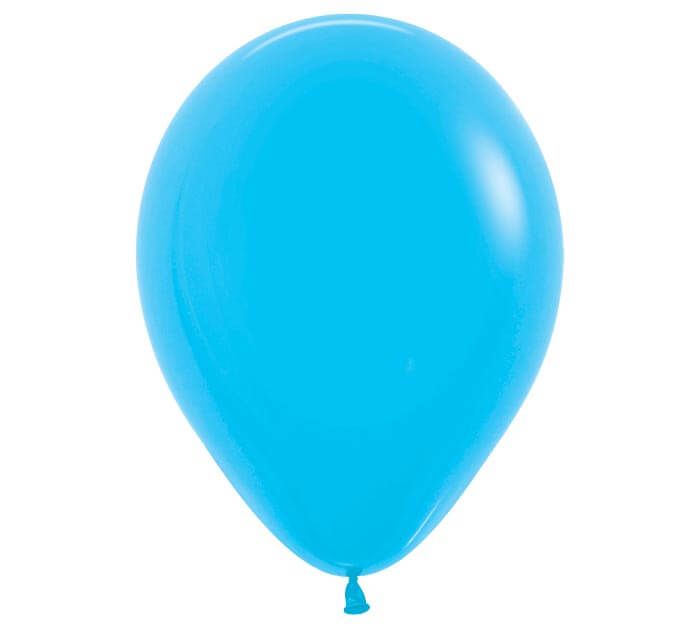11" fashion blue balloon