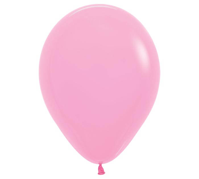 11" fashion bubble gum pink balloon