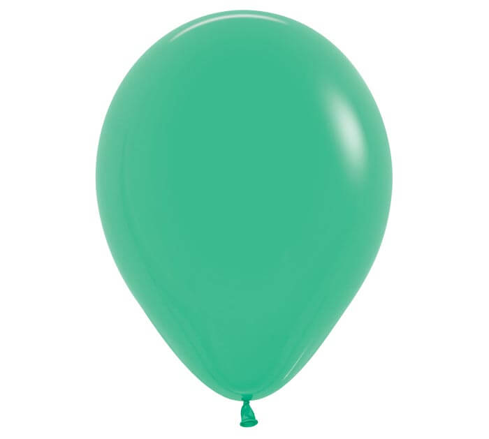 11" fashion green balloon