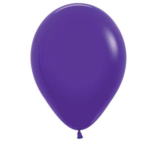 11" Fashion Latex Balloon - Violet / Helium-filled