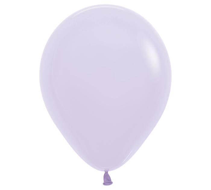 11" pastel matte lilac balloon