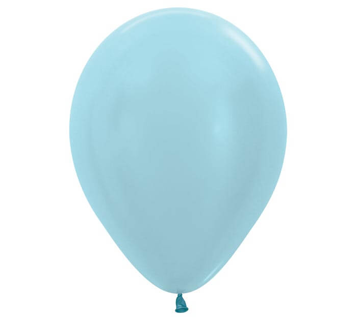 11" pearl blue balloon