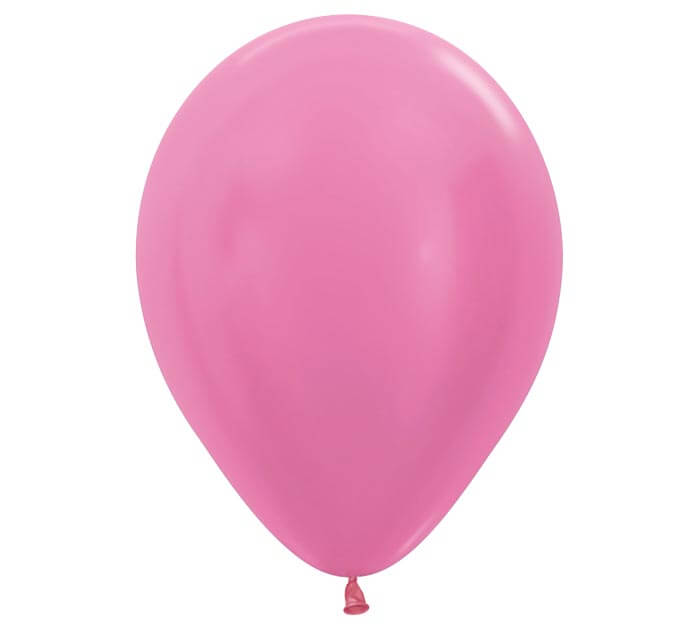 11" pearl fuchsia balloon