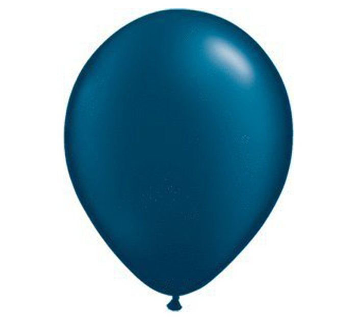 11" pearl midnight blue balloon