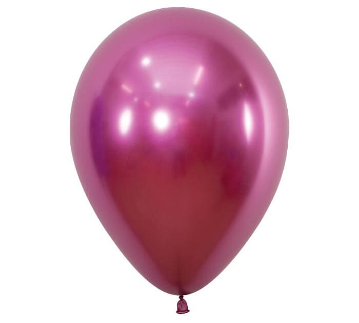 11" reflex fuchsia balloon