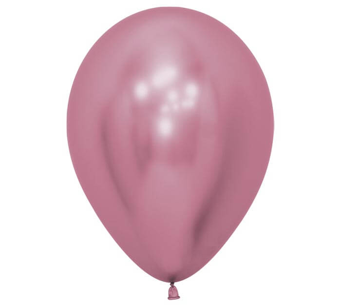 11" reflex pink balloon