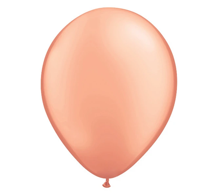 11" rose gold balloon