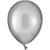 5" Metallic Luxaire Latex Balloon - Platinum