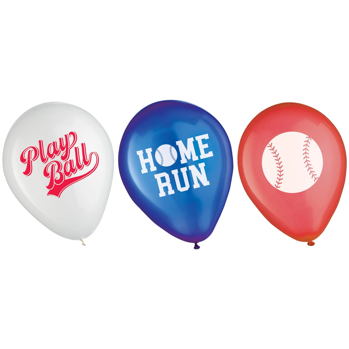 Baseball Printed Latex Balloons