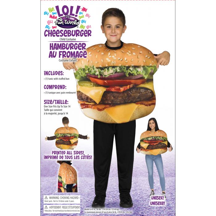Cheeseburger Costume - Child