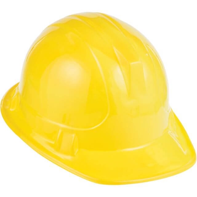 Access Under Construction Child Size Plastic Hat Yellow