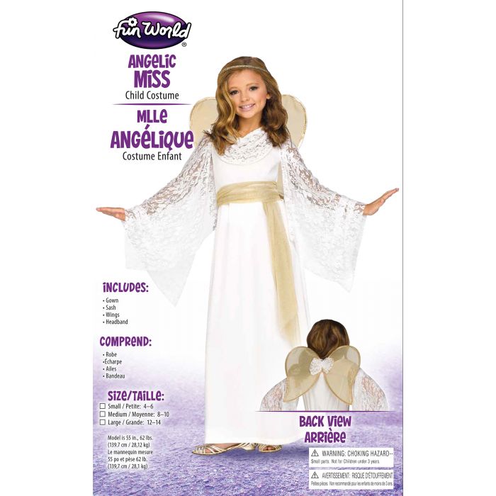 Angelic Miss - Child Costume