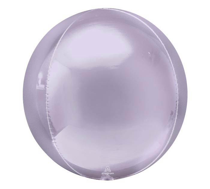 16&quot; SOLID PASTEL LAVENDER ORBZ BALLOON