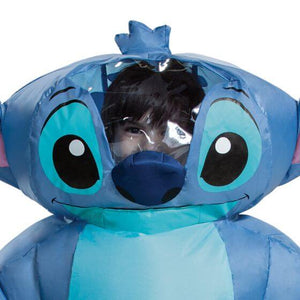 Stitch Inflatable Child Costume face