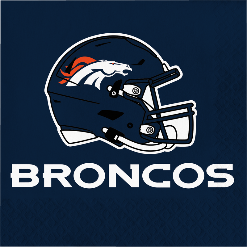 Denver Broncos Lunch Napkins 16ct 