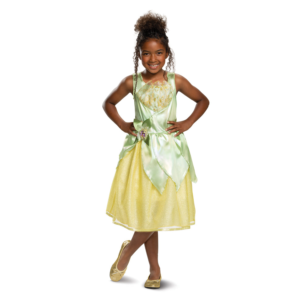 Girls Princess Tiana Classic Costume 