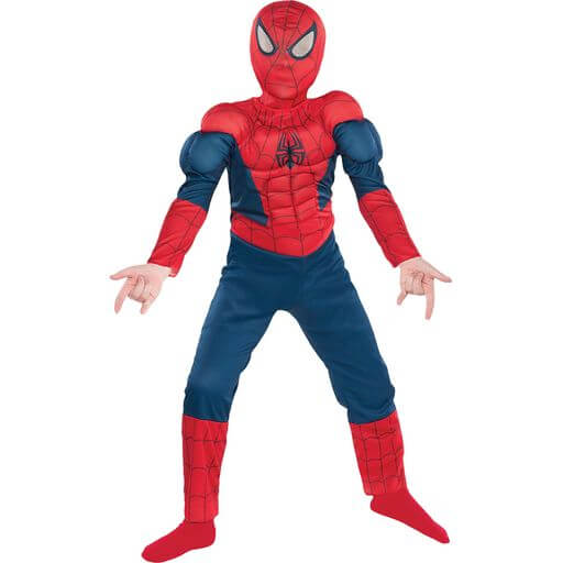 Boys Spider-Man Muscle Classic Costume