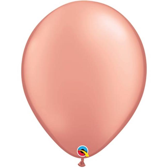 Qualatex 11"Sparkling Rose Gold Balloons 25 EA