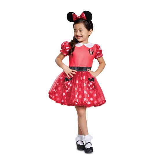 Red Minnie Mouse Toddler Costume