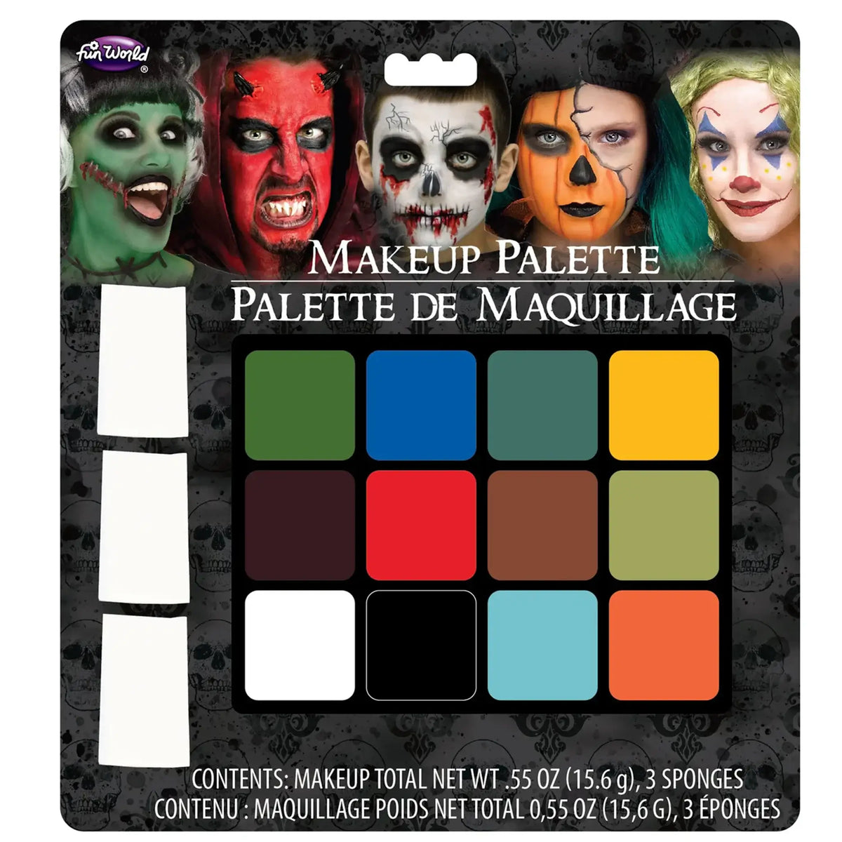 12 Color Makeup Palette