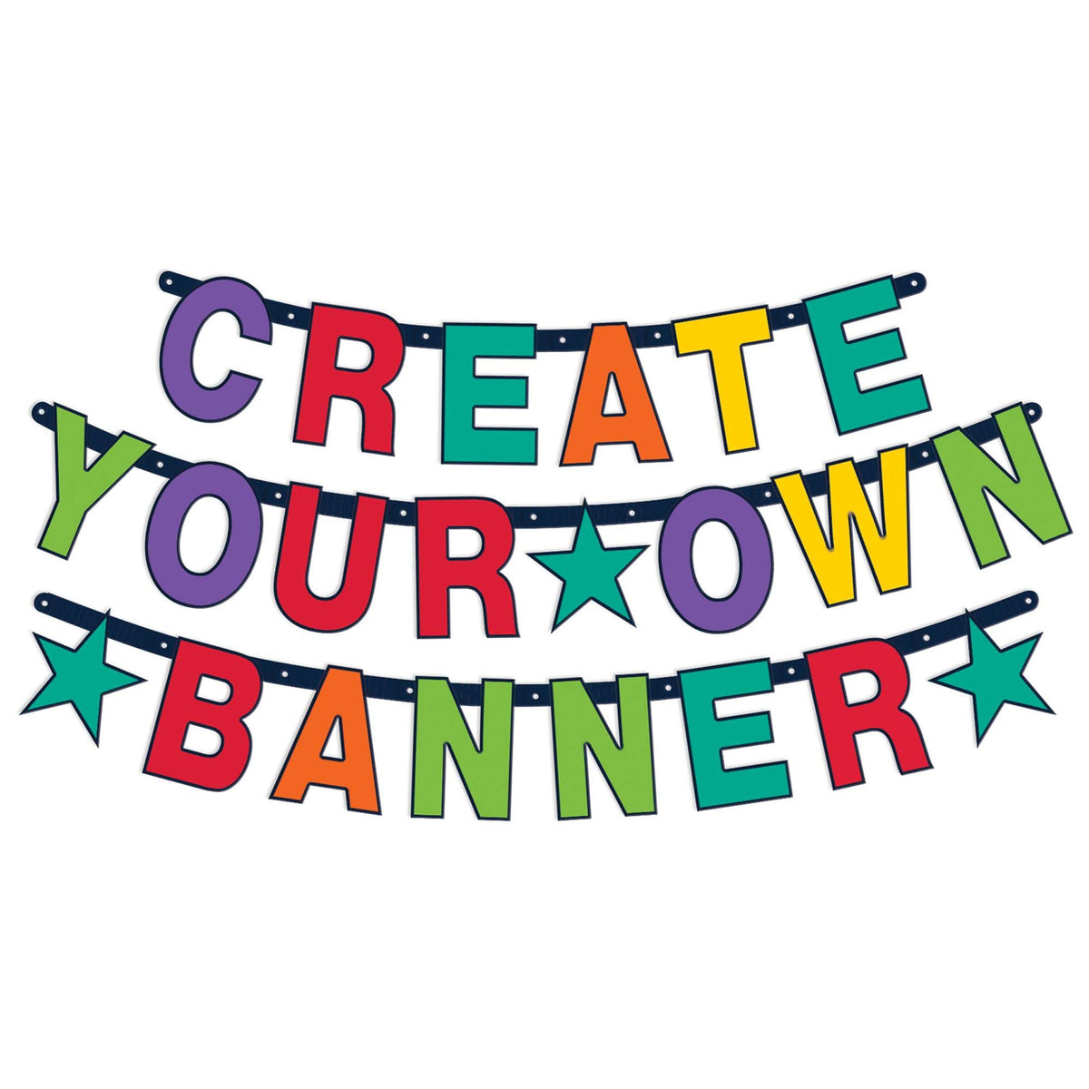 Rainbow Create Your Own Banner