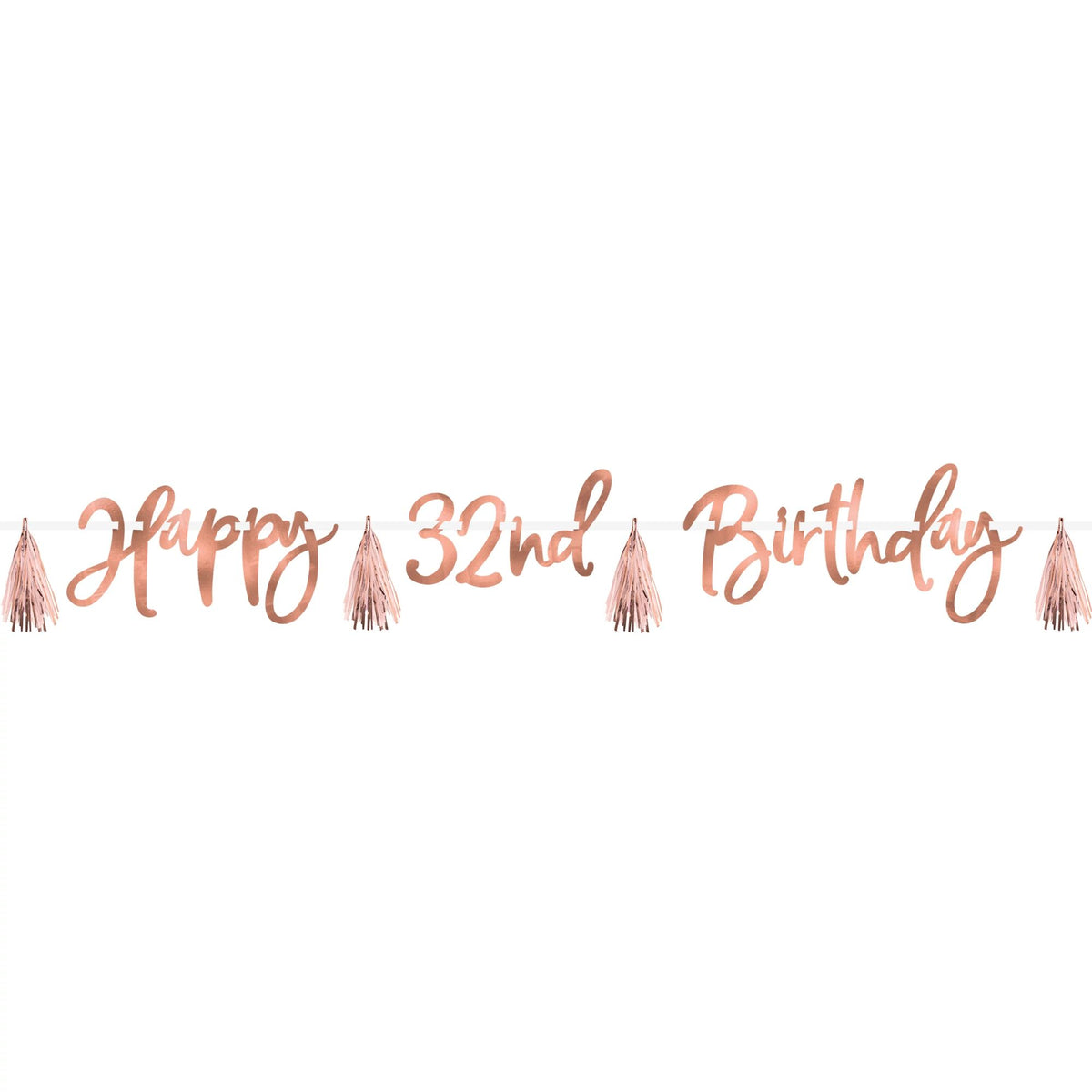 Blush Birthday Add-Any-Age Banner Kit