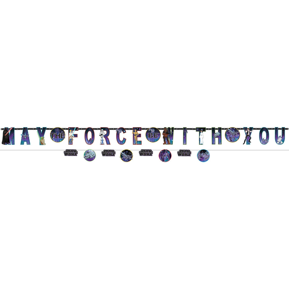 Star Wars™ Galaxy of Adventures Jumbo Letter Banner Kit