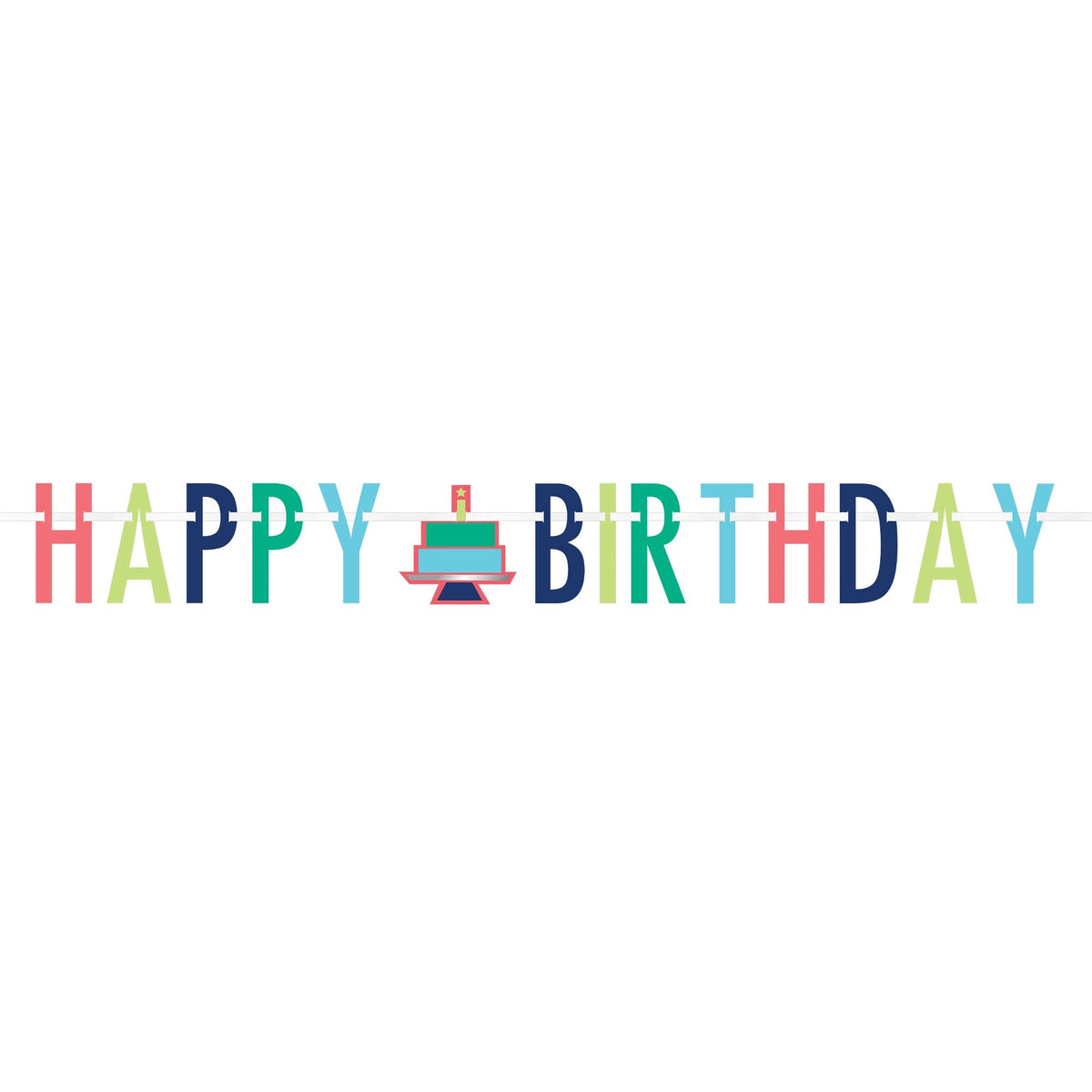 Modern Birthday Letter Banner