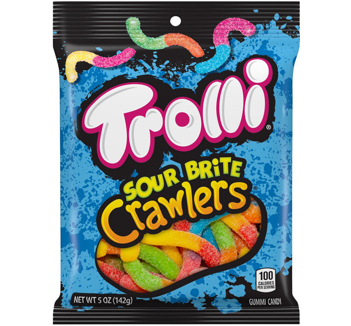 TROLLI PEG BAG - SOUR BRITE CRAWLERS