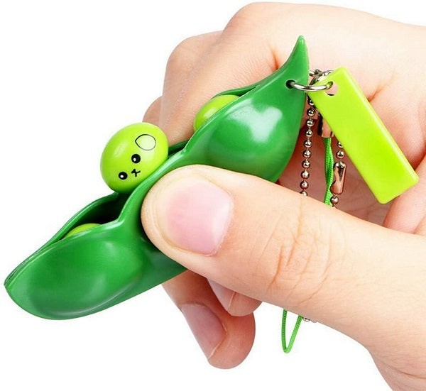 Pea Pod Keychain Fidget