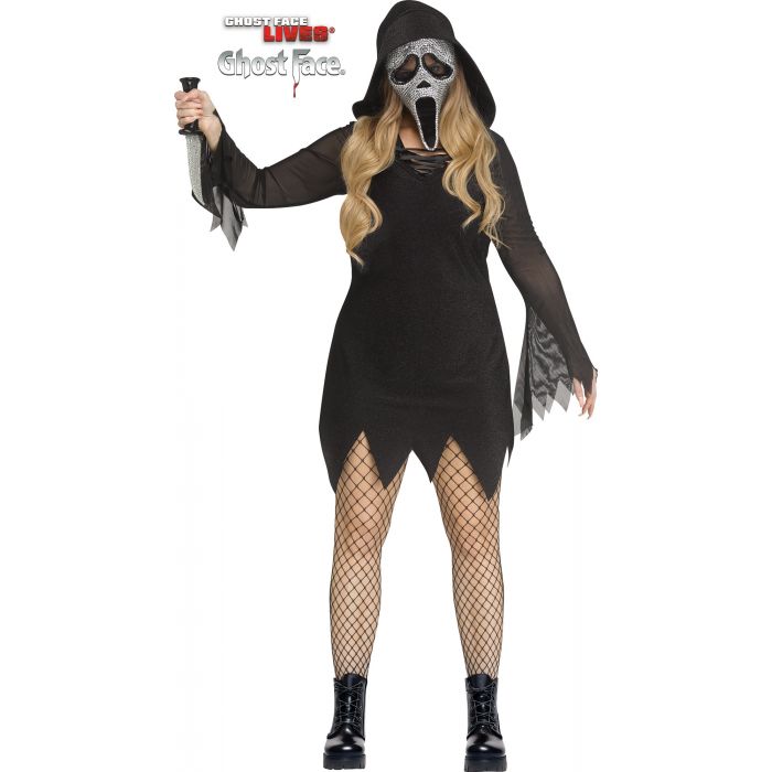 Deluxe Bling Ghost Face® - Plus