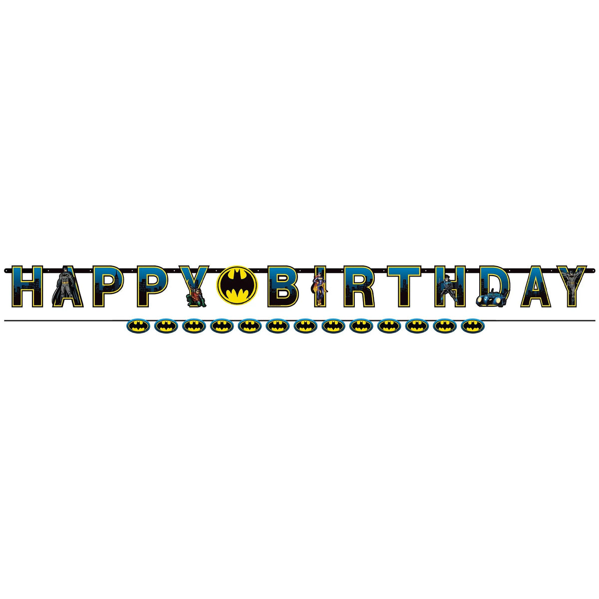 Batman Gotham Jumbo Letter Banners