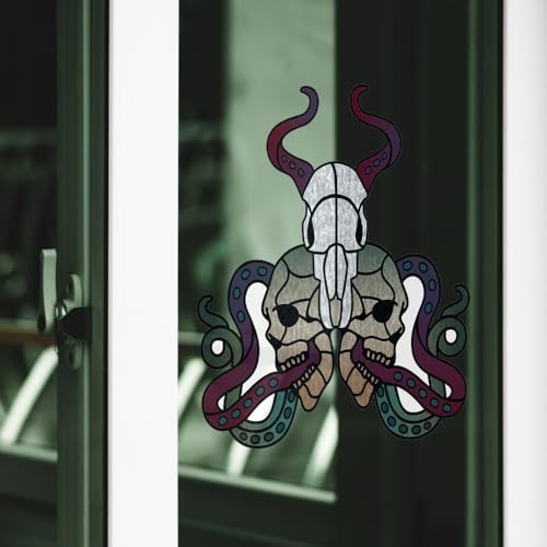 Dark Academia Skull Glass Grabber
