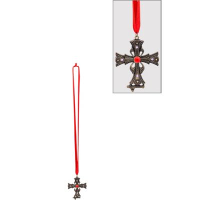 Goth Cross Necklace